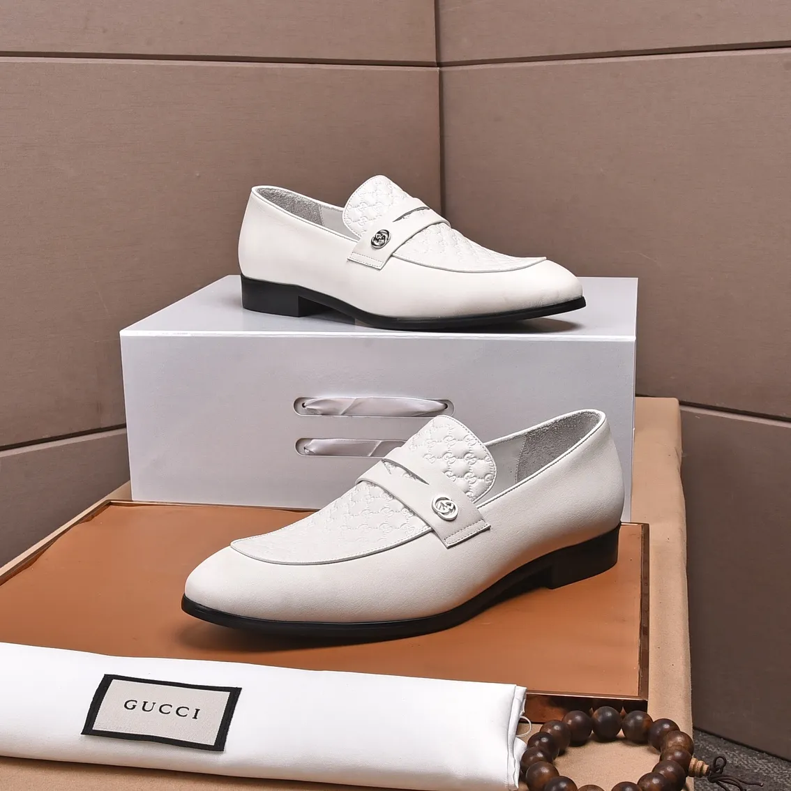 Men's shoes💰540📛📛Original (water-dyed cowhide) Gucci GUCCI official website formal shoes🌀 Italian🇮🇹imported cowhide➕top imported water-dyed cowhide lining💋Finely handmade original bottom, the real thing looks better when photographed in person Standard size 38-44